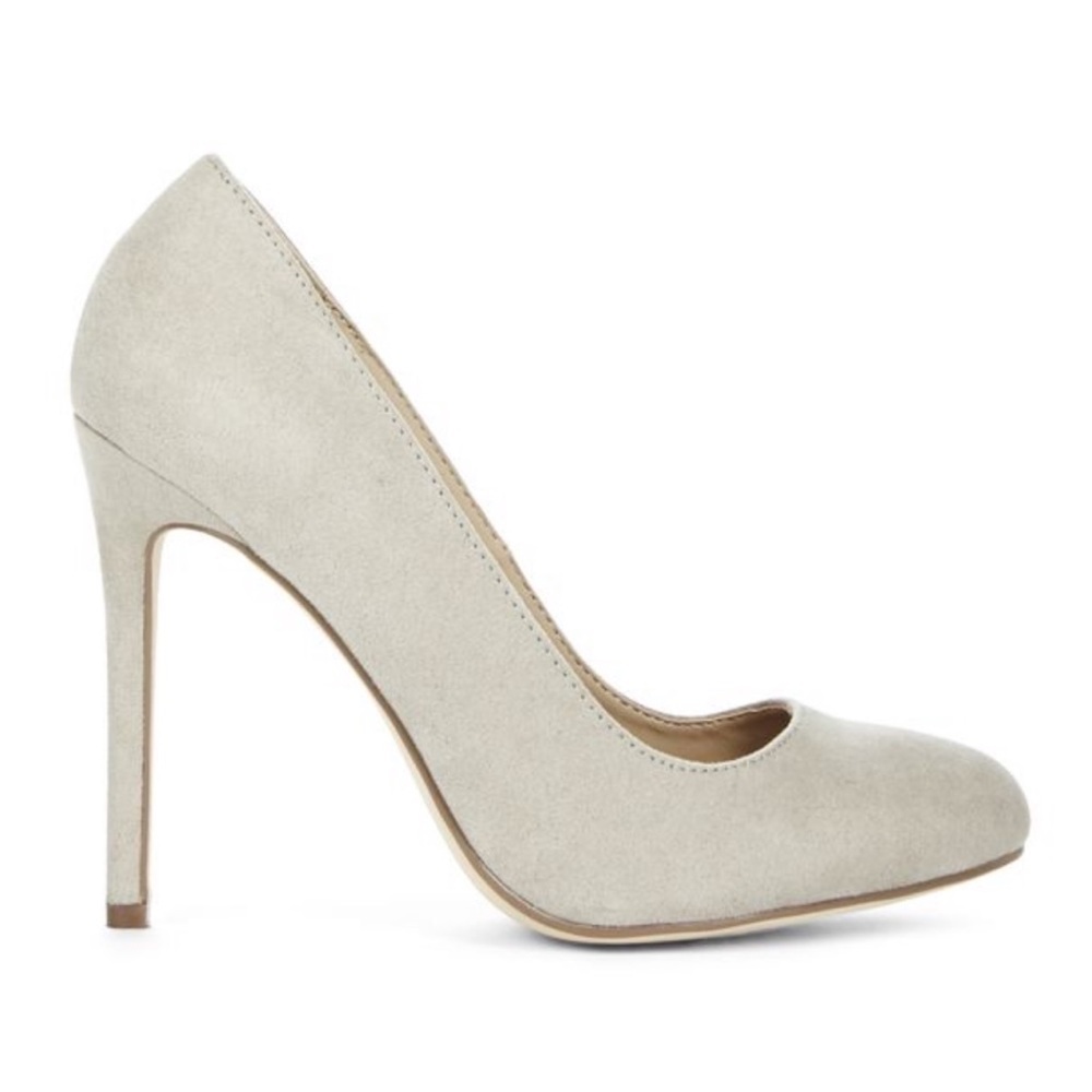 Just Fab Cleonia Faux Suede Stiletto Heels - Picture 8 of 13